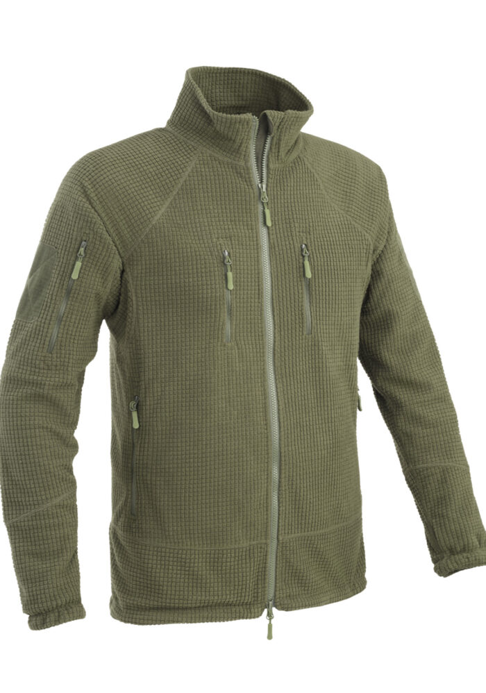 Eagle Tactical Fleece Jacket Full Zip OD GREEN