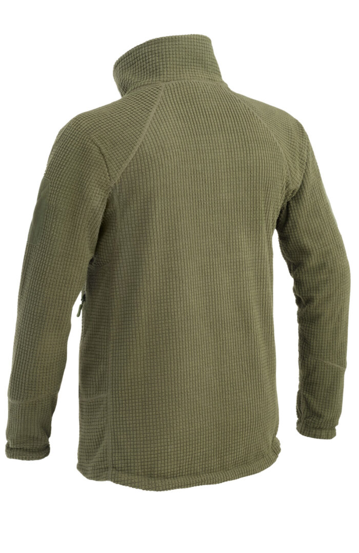 Eagle Tactical Fleece Jacket Full Zip OD GREEN - Image 2