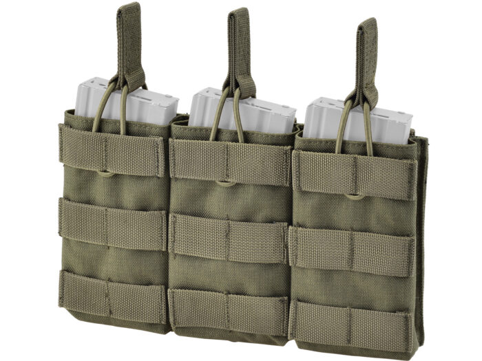 DEFCON 5 TRIPLE OPEN MAGAZINE POUCH FOR 5.56