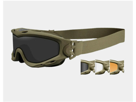 WILEY X MOD. SPEAR GOGGLE WITH SMOKE/CLEAR LENS