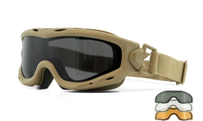 WILEY X MOD. SPEAR GOGGLE WITH SMOKE/CLEAR LENS - Image 2