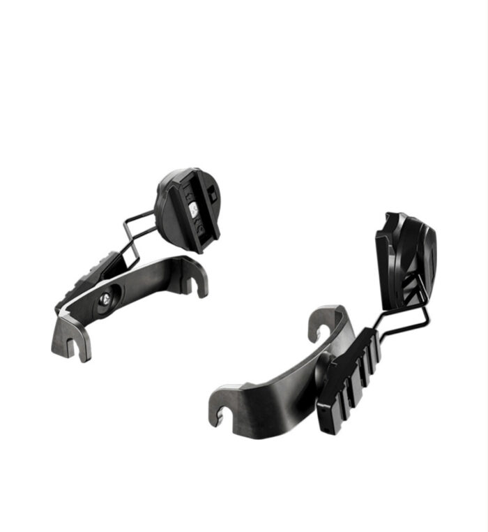 Tactical helmet rear mounting system for Supreme T2/X2 BT earmuff