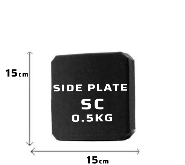 MASADA ARMOUR balistinė šoninė plokštė 15×15 SC UHMW-PE 3+